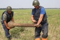 С начала года пиротехники ГСЧС обезвредили 38 тыс. взрывоопасных предметов