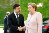 Стало известно, о чем договорились Зеленский с Меркель