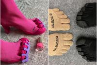 Обувь с раздельными пальцами: результат творения Balenciaga и Vibram